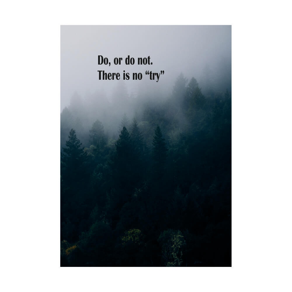 Caiet tip bullet journal "No try"