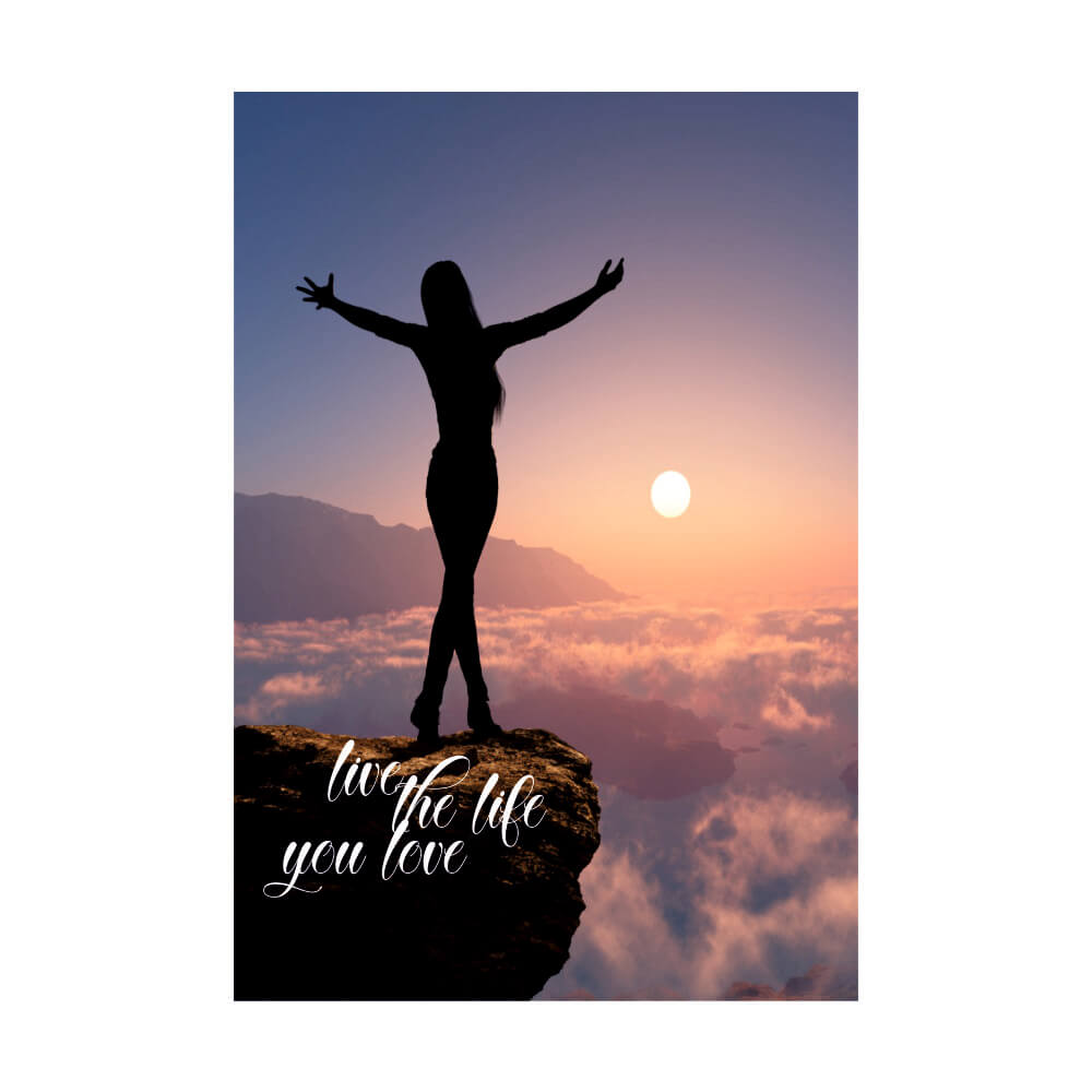 Caiet tip bullet journal "Live life"