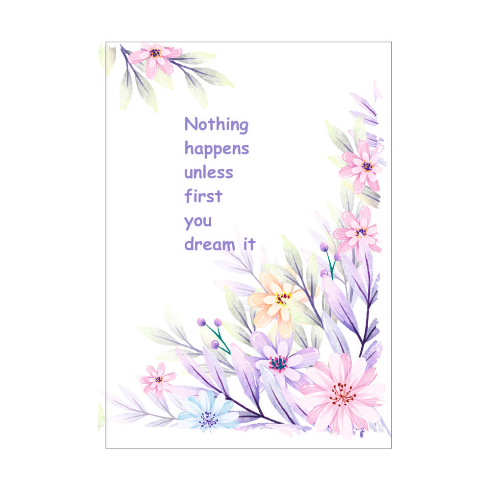 Caiet tip Bullet Journal "Dream It"