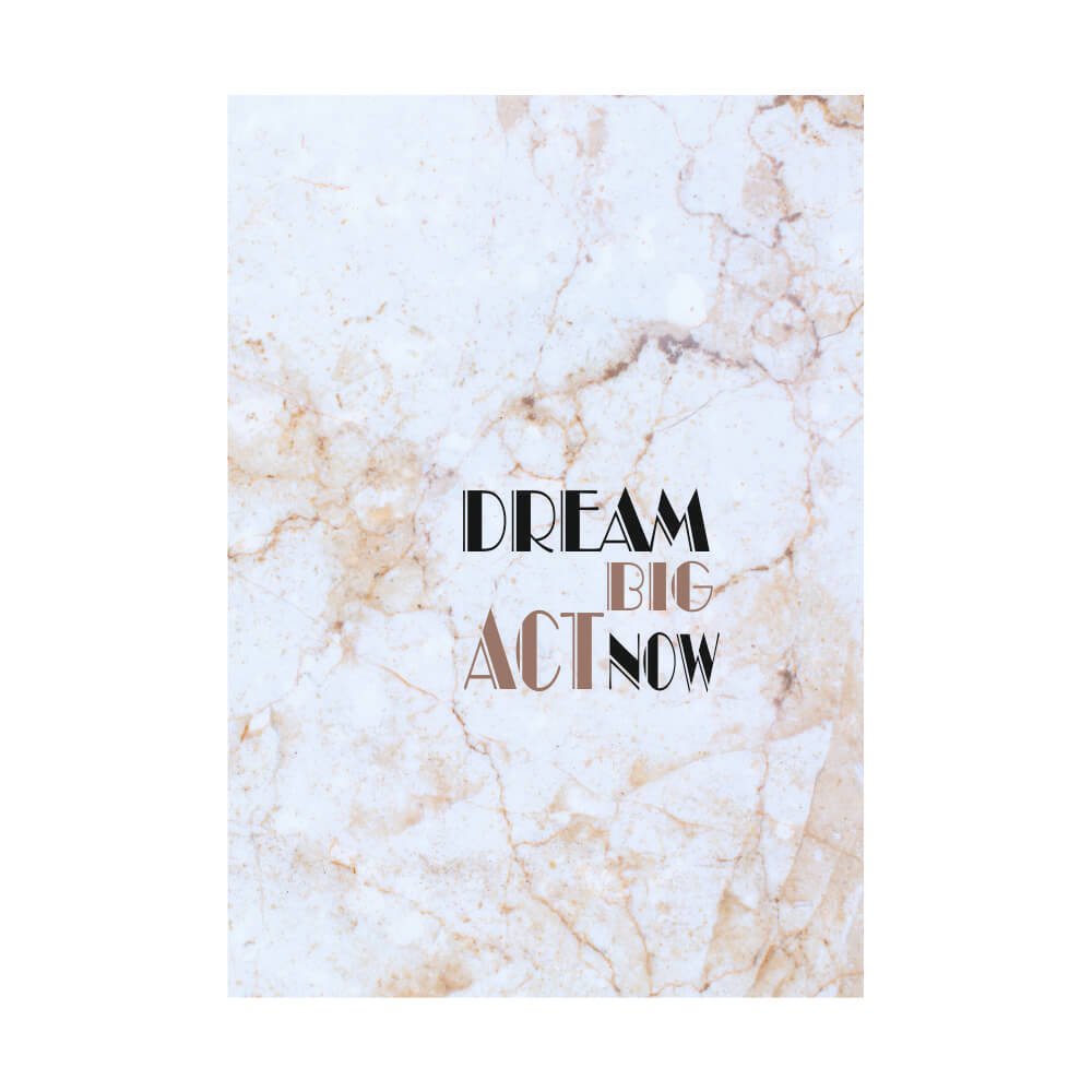 Caiet tip Bullet Journal "Dream Now"